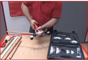 KS Tools Zestaw z giętarką zapadkową do rur, 10-22 mm, 203.1400 KS Tools - Zgrzewarki do rur - miniaturka - grafika 2