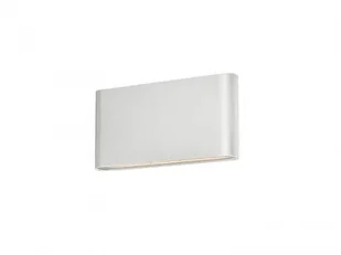 AZZARDO Kinkiet zewnętrzny Cremona M AZ2181 biała oprawa ścienna w nowoczesnym stylu - Lampy ogrodowe - miniaturka - grafika 2