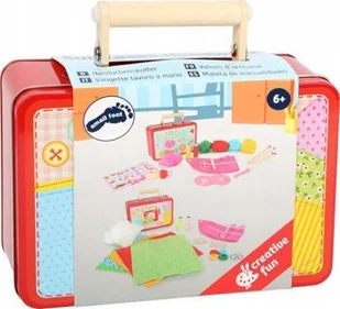 Small Foot Design walizka z akcesoriami do szycia - Zabawki kreatywne - miniaturka - grafika 2