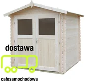 Altany ogrodowe - Megiw Domek narzędziowy FENDO 3,36 m2 120 x 280 cm - miniaturka - grafika 1