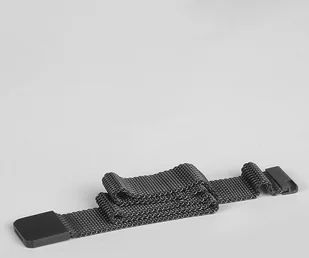 Braders Metalowa Bransoleta do Mi Band 3 / 4 / 5 / 6 czarny - Akcesoria do smartwatchy - miniaturka - grafika 4