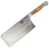 Noże kuchenne - Güde ręczna maszynka do krojenia Alpha-Olive serii długość ostrza: 18 cm drewno oliwkowe, x740/18 X740/18 - miniaturka - grafika 1