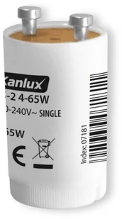Kanlux Zapłonnik do świetlówek BS-2 220-240V 4-65W 07181 7181/KAN - Inne akcesoria elektryczne - miniaturka - grafika 2