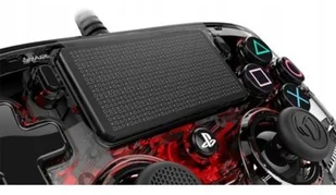 NACON Kontroler NACON Compact Controller Świecący Czerwony - Kontrolery do Playstation - miniaturka - grafika 4