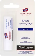 Balsamy do ust - Neutrogena Formuła Norweska Ochronny sztyft do ust SPF 20 4.80g 514147702 - miniaturka - grafika 1