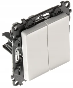 Legrand Legrand 752105 - Włącznik podwójny VALENA LIFE Nr.5 250V/10A biały - Wyłączniki światła i elektryczne - miniaturka - grafika 2