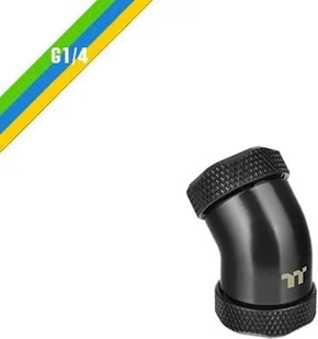 Thermaltake Pacific G1/4 PETG Tube 45-Degree dual compression 12mm OD (CL-W144-CU00BL-A) - Tuning komputera - akcesoria - miniaturka - grafika 2