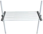 Wieszaki i stojaki - Wenko Półka do garderoby HERKULES 73-120 x 42 cm B07PF5H1ZN - miniaturka - grafika 1