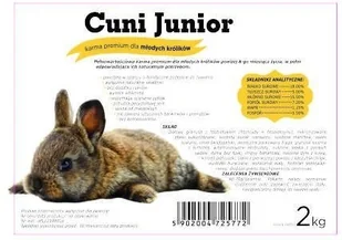 BioFeed BioFeed Royal Crispy Premium Cuni Junior 2kg karma dla młodych królików - Karma dla gryzoni - miniaturka - grafika 2