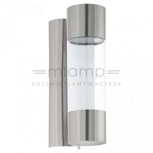 Eglo Kinkiet LAMPA elewacyjna ROBLEDO 96014 zewnętrzna OPRAWA ścienna LED 7,4W tuba do ogrodu outdoor IP44 grafitowa 96014 - Lampy ścienne - miniaturka - grafika 2