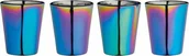 Kieliszki - Kitchen Craft KitchenCraft Kieliszki do shotów metaliczne Metallic rainbow 4 szt uniwersalny twm_1010290 - miniaturka - grafika 1