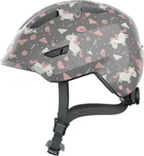 Kaski rowerowe - Abus Smiley 3.0 Helmet Kids, szary M | 50-55cm 2022 Kaski rowerowe 67253 - miniaturka - grafika 1