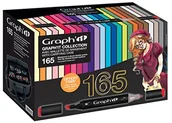 Markery permanentne - Graphit Graph 'It walizka z Collection pełny zestaw 165 marker różne kolory GI00165 - miniaturka - grafika 1