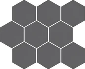 Płytki ceramiczne - Cerrad Cambia Grafit Lappato Heksagon 27x33 - miniaturka - grafika 1