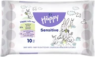 Chusteczki nawilżane - Bella TZMO S.A. Chusteczki nasączone Baby Happy Sensitive 10 szt. BB-062-WS10-002 - miniaturka - grafika 1