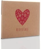 Teczki i skoroszyty - Teczka świąteczne serce na zdjęcia 13x18 - miniaturka - grafika 1