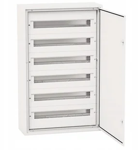 Elektro-Plast Rozdzielnica podtynkowa DARP-144 144 modułowa 6x24 IP54 z aluminiowymi drzwiami 9.624 E-P 6774 9.624 - Rozdzielnie elektryczne - miniaturka - grafika 2