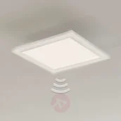 Lampy sufitowe - Briloner Lampa sufitowa LED 7187-016, czujnik, 29,5x29,5cm - miniaturka - grafika 1