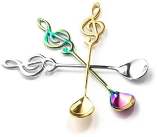 Gadget Master Muzyczne łyżeczki KLUCZ WIOLINOWY 3 szt. - Gadżety dla niej i dla niego - miniaturka - grafika 2