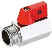 Zawory i kraniki - KFA Zawór kulowy mini N-W z dźwignią 1/2" - miniaturka - grafika 1