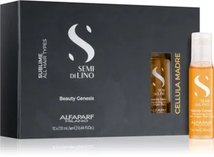 Alfaparf SEMI DI LINO Cellula Madre Beauty Genesis Ampułki 12x13ml 0000061342 - Olejki do ciała i włosów - miniaturka - grafika 2