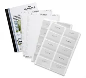 Artykuły biurowe - Durable Zestaw identyfikatorów 54x90 z agrafką 20 sztuk 8697-00 - miniaturka - grafika 1