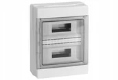 Bezpieczniki elektryczne - Rozdzielnia natynkowa 2x12 moduły IP65 C.14524 - miniaturka - grafika 1