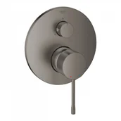 Baterie podtynkowe - Grohe Essence wannowo-prysznicowa podtynkowa 3-drożna brushed hard graphite 24092AL1 - miniaturka - grafika 1