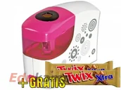 Przybory szkolne - Tetis Temperówka elektryczna różowa 900R TE02TET - miniaturka - grafika 1