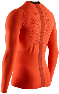 XBIONIC XBIONIC Koszulka biegowa termoaktywna THE TRICK RUN 4.0 pomarańczowa - Koszulki sportowe męskie - miniaturka - grafika 2