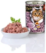 Mokra karma dla kotów - OCanis Gęsina i kurczak i olej szafranowy 400 g - miniaturka - grafika 1