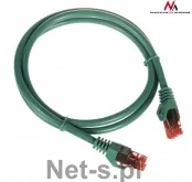 Maclean Maclean Kabel patchcord cat6 1m zielony MCTV-301G MCTV-301G - Kable miedziane - miniaturka - grafika 2
