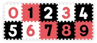BabyOno puzzle piankowe 10szt. Cyfry - Maty piankowe - miniaturka - grafika 3