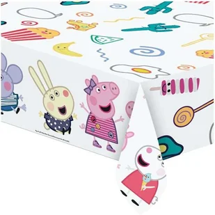 PROCOS DISNEY Obrus urodzinowy Świnka Peppa - 120x180 cm - 1 szt. 91101 - Urodziny dziecka - miniaturka - grafika 2