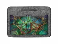 Kosmetyczki, organizery i kuferki - Sunlovers Sunlovers, Organizer filcowy do torebki, Szmaragd, 7x26,5x19 cm - miniaturka - grafika 1