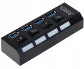 Huby USB - Hub Usb 3.0 HUB-USB3.0-1/4 55 cm - miniaturka - grafika 1