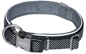 Obroże dla psów - Nobby 80632  05 obroża Classic preno Royal, czarna - miniaturka - grafika 1