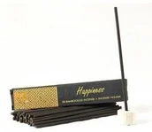 Kadzidła i dodatki - Song Of India Ne zawierające bambusa kadzidła indyjskie z ceramicznym stojakiem HAPPINESS 50 sztuk - miniaturka - grafika 1