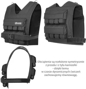 HMS Kamizelka treningowa KTO16 z regulowanym obciążeniem 16 kg - - Obciążenia - miniaturka - grafika 6