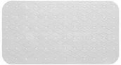 Maty antypoślizgowe - 5five Simple Smart Mata antypoślizgowa do wanny 69x39 cm kolor biały 160833I - miniaturka - grafika 1