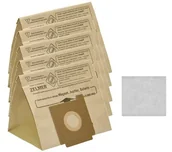 Worki do odkurzaczy - Invest seria 3000 zestaw 5 worków papierowych + filtr - miniaturka - grafika 1