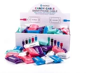 Kable komputerowe i do monitorów - 4World Kabel do przesyłu danych USB 2.0 długość 20 cm - miniaturka - grafika 1