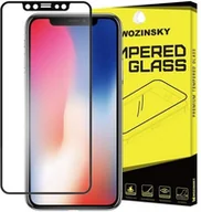 Szkła hartowane na telefon - Wozinsky Full Screen szkło hartowane 9H na cały ekran z ramką iPhone XS / X czarny 7426825333605 - miniaturka - grafika 1