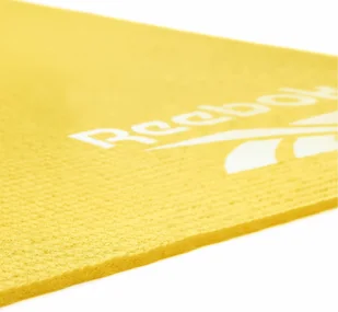 Reebok Mata do jogi 4mm RAYG-11022YL (kolor Żółty) - Maty do jogi - miniaturka - grafika 4