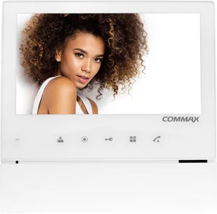 Commax CDV-70H2(DC) WHITE Monitor 7" głośnomówiący CDV-70H2(DC) WHITE - Akcesoria do domofonów i wideodomofonów - miniaturka - grafika 2