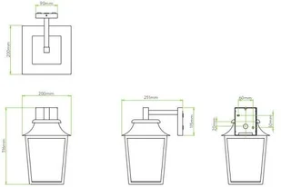 Astro Elewacyjna LAMPA ścienna RICHMOND WALL LANTERN 7966 - Lampy ogrodowe - miniaturka - grafika 5