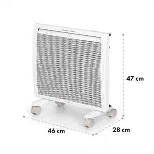 Klarstein Klarstein Hot Spot Slimcurve Double Wave grzejnik typu 2 w 1 ACO7-HtSpSlmcrvDW10W - Ogrzewanie przenośne - miniaturka - grafika 8
