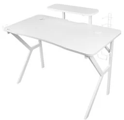 GENESIS Biurko GENESIS Holm 320 RGB Białe - Biurka gamingowe - miniaturka - grafika 2