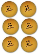 Tenis ziemny - Spokey kije do nart LLED 6 sztuki, stół do tenisa stołowego piłki, piłka do tenisa stołowego, 2-gwiazdkowej,-częściowy zestaw 81875 - miniaturka - grafika 1