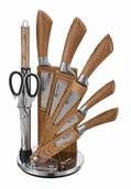 Noże kuchenne - Edenberg Zestaw noży z ostrzałką EB-930 - miniaturka - grafika 1
